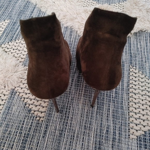 Gorgeous Luis Onofre Peep Toe Heels Size 9 - Picture 3 of 11